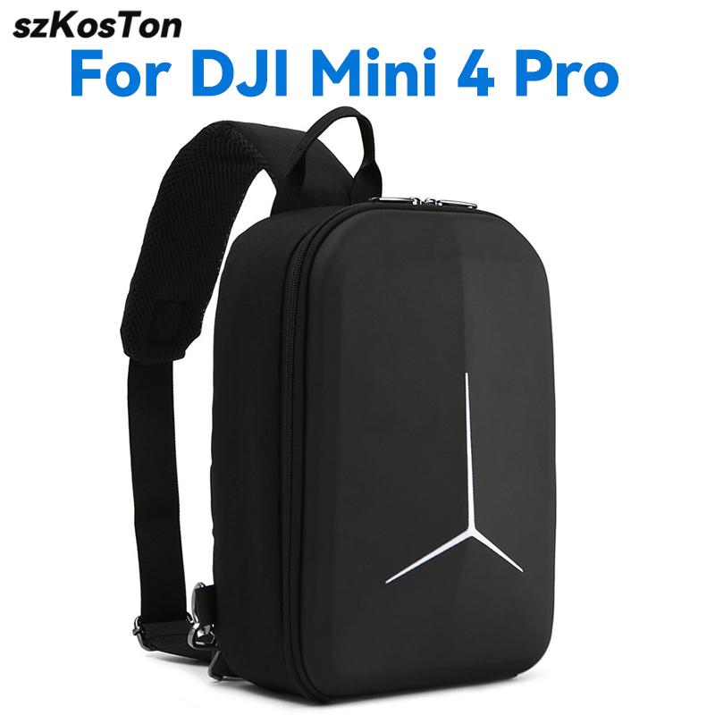 Drone Carrying Case - สําหรับ DJI MINI 4 Pro กระเป๋าเก็บกระเป๋าเป้สะพายหลัง